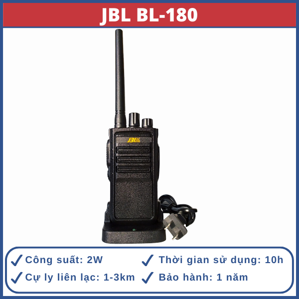 bộ đàm jbl bl-180 bo-dam-jbl-bl-180