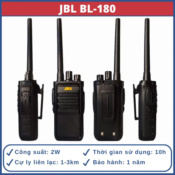 giá bộ đàm jbl bl-180 gia-bo-dam-cam-tay-jbl-bl-180