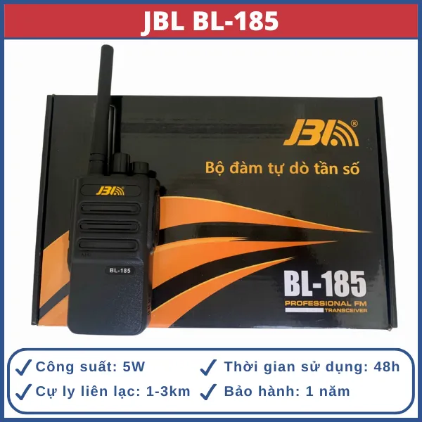 giá bộ đàm jbl bl-185 gia-bo-dam-jbl-bl-185