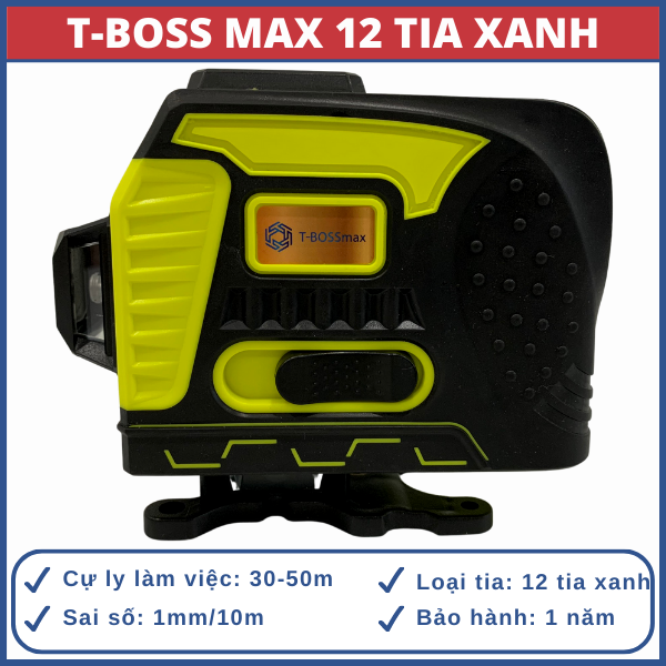 may-can-bang-laser-t-boss-max-12-tia-xanh-tra-vinh